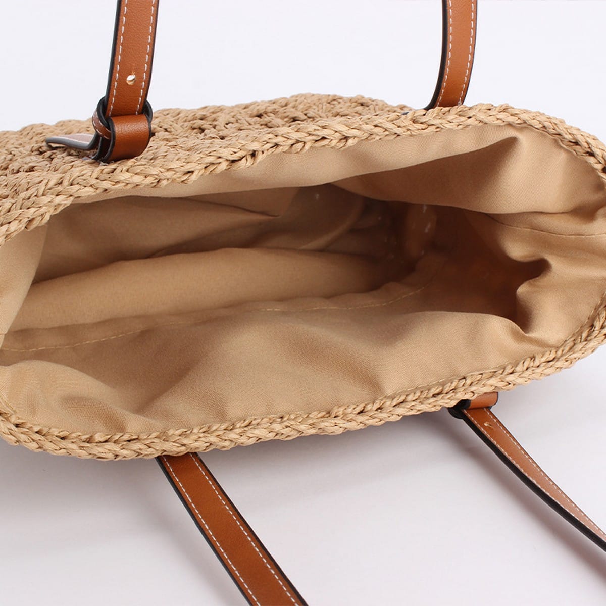 Stylish Large Hand Woven Tote