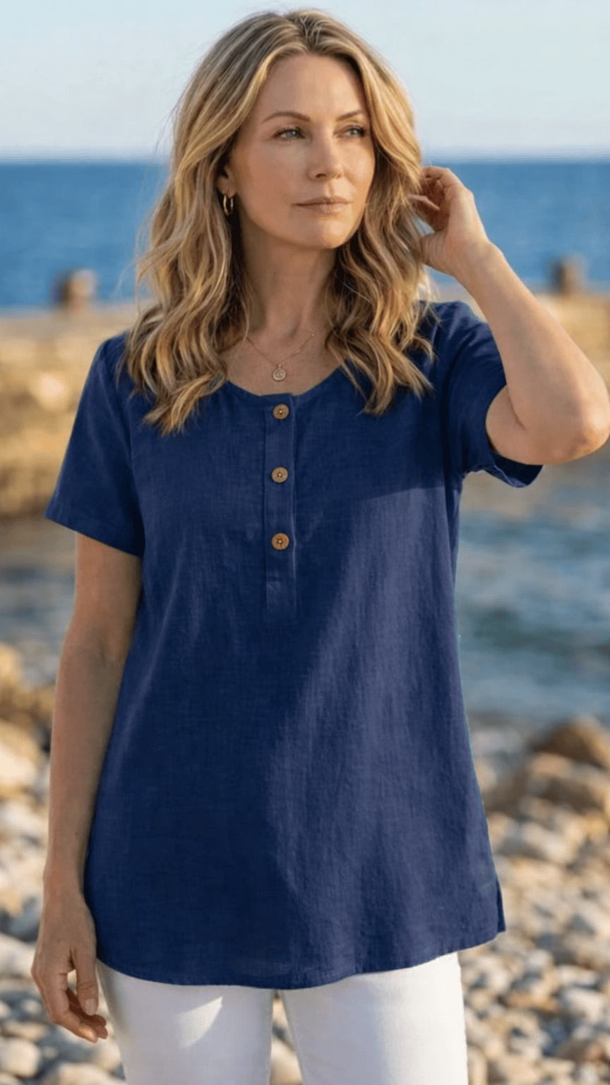 Escape Regatta Pleated Pullover - Multiple Colors