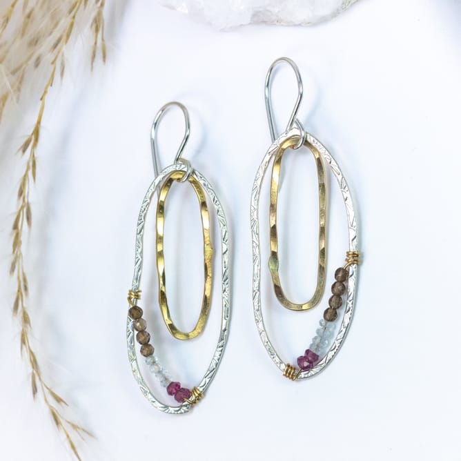 Laura J Designs Aurora Kaleidoscope Earrings