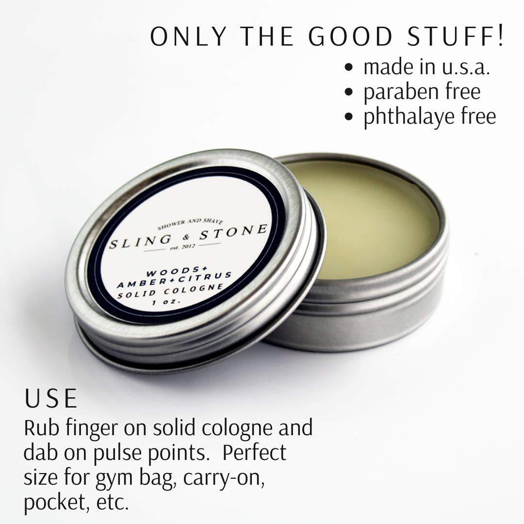Twisted Tomboy 1oz Solid Cologne - Multiple Scents