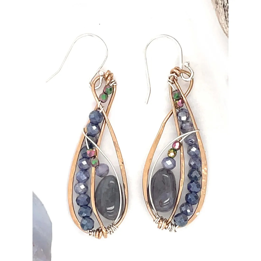 Art By Any Means Dusk Iolite Earrings