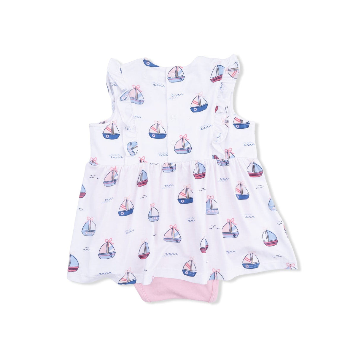 Angel Dear Ruffle Bodysuit Dress