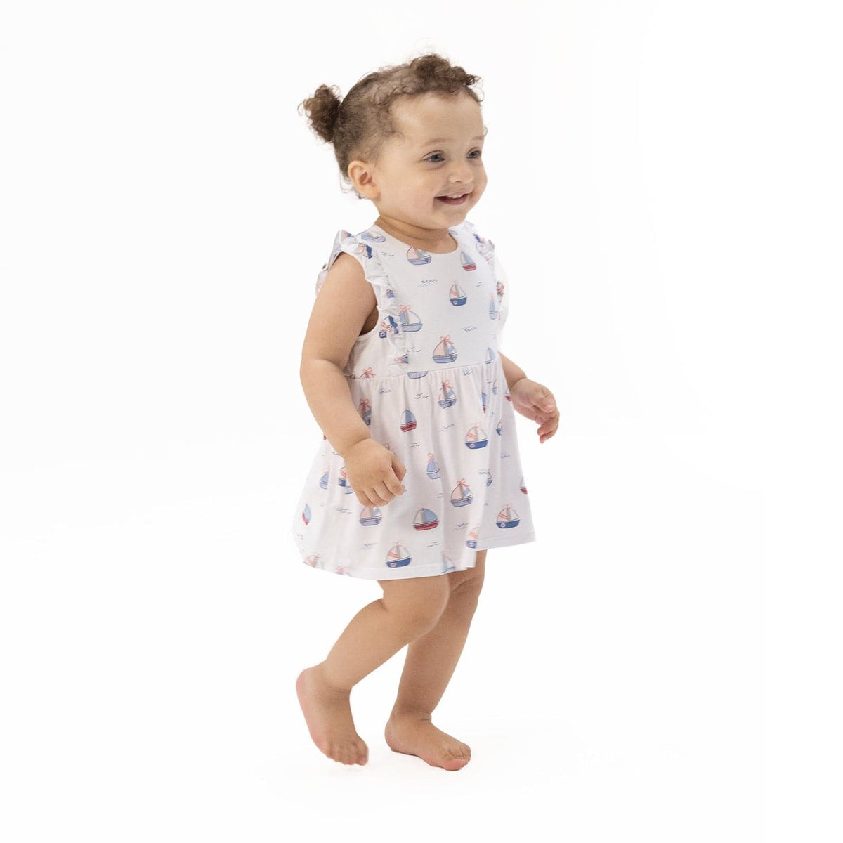 Angel Dear Ruffle Bodysuit Dress