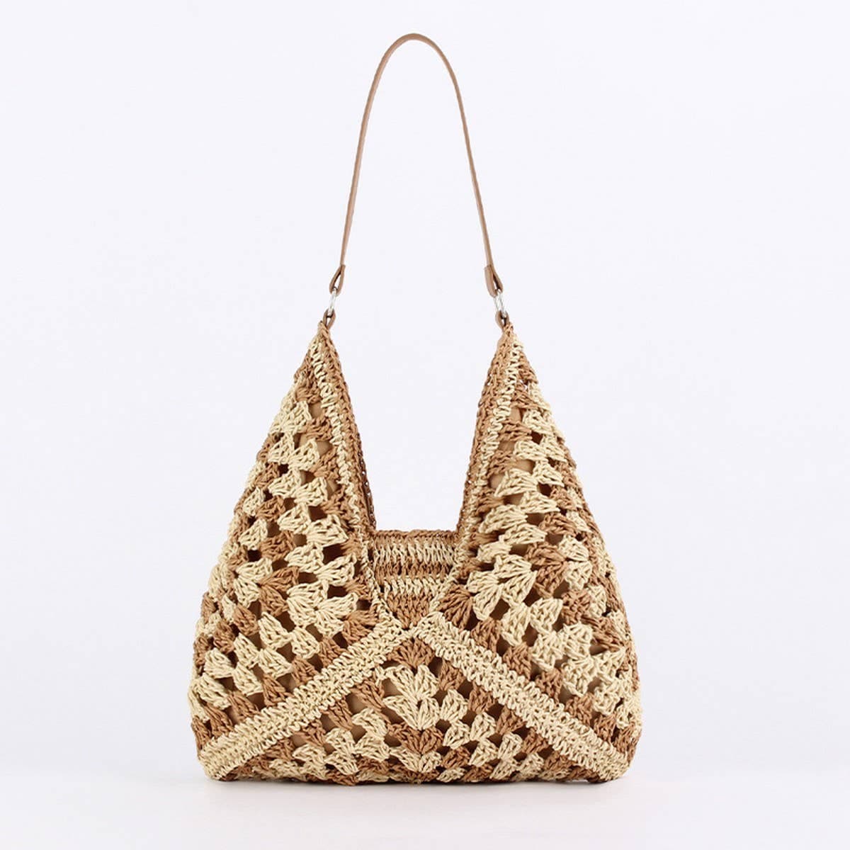 Retro Paper Rope Woven Bag - Multiple Colors