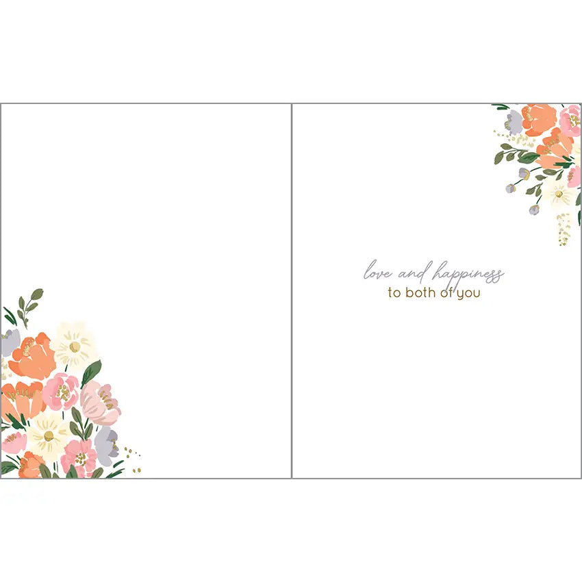 Wedding Bouquet Wedding Greeting Card