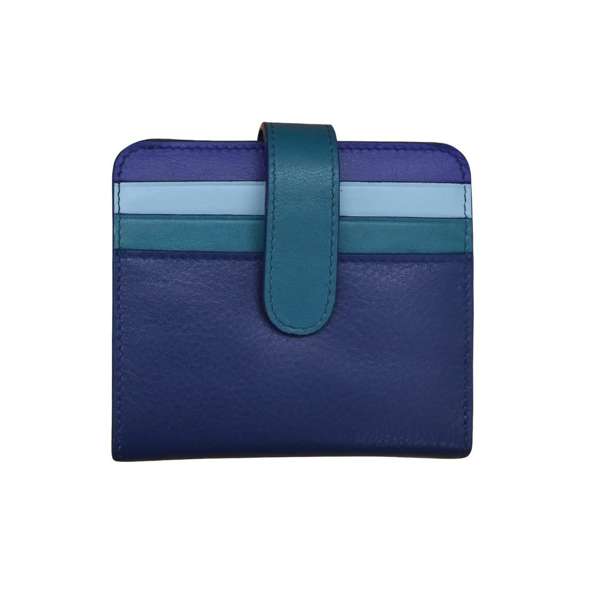 ili New York Small Multi-Color Bi-Fold Leather Wallet - Multiple Colors