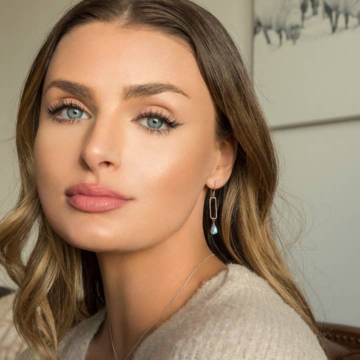 Laura J Designs Labradorite Elegance Earrings