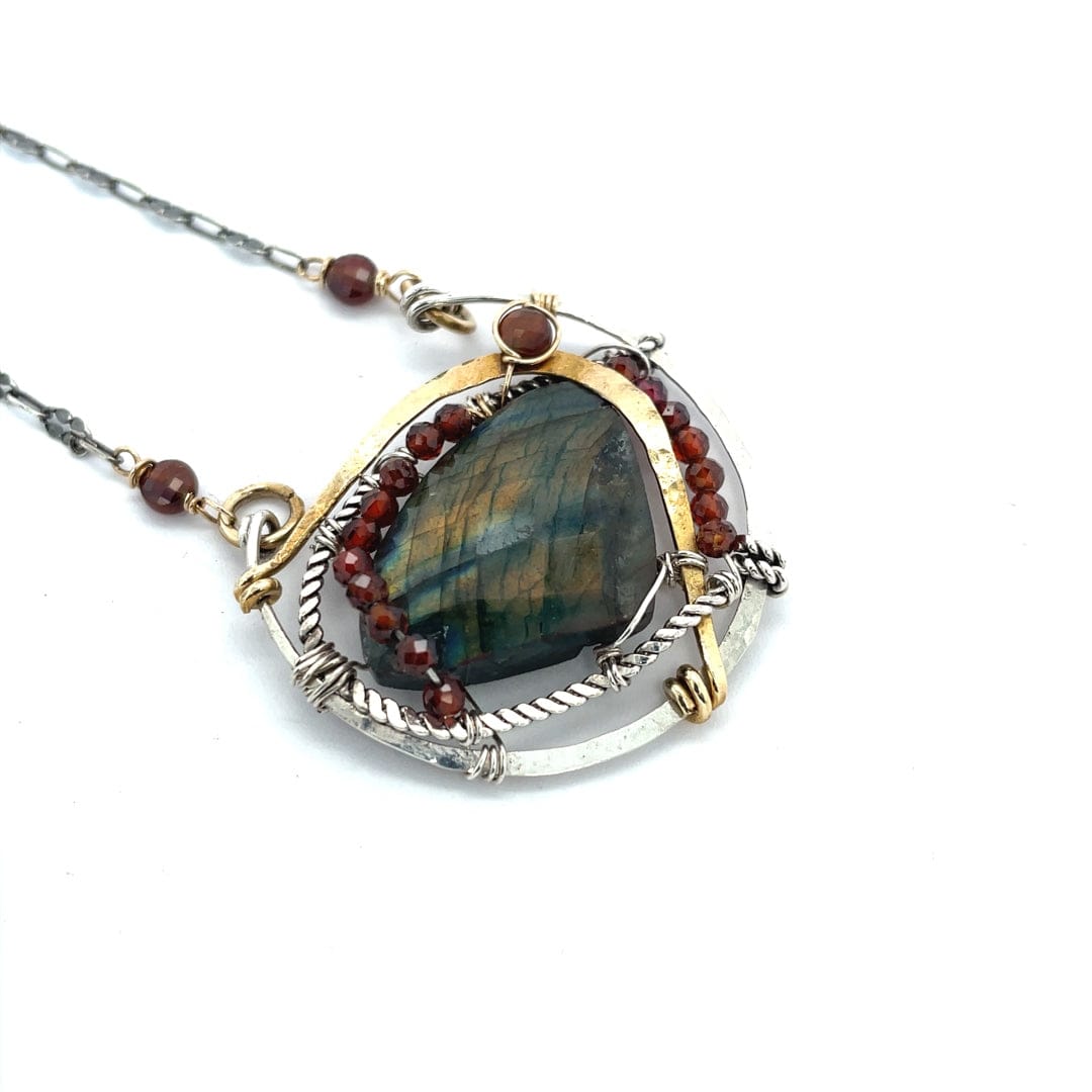 Art By Any Means Cinnamon Labradorite Necklace