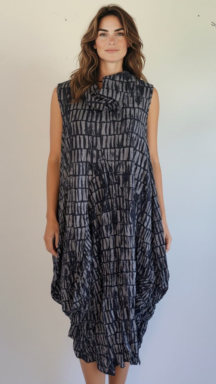 Shana Apparel Bubble Tank Dress