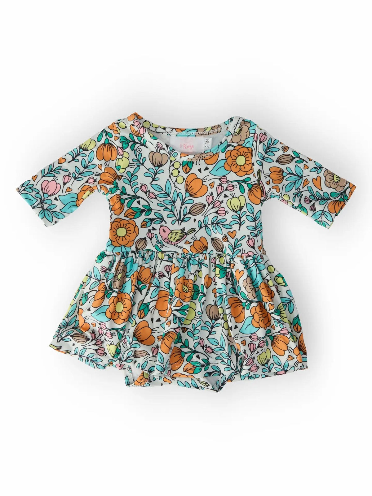Mila & Rose Twirl Bodysuit - Multiple Prints