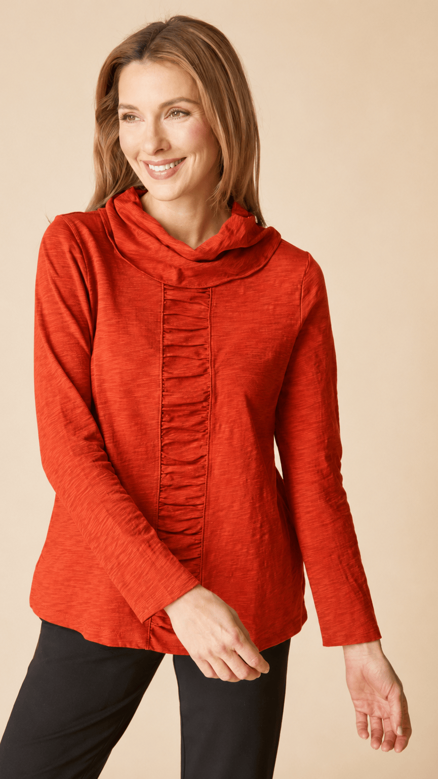 Habitat Cotton Pebble Ruched Pannel Cowl - Multiple Colors