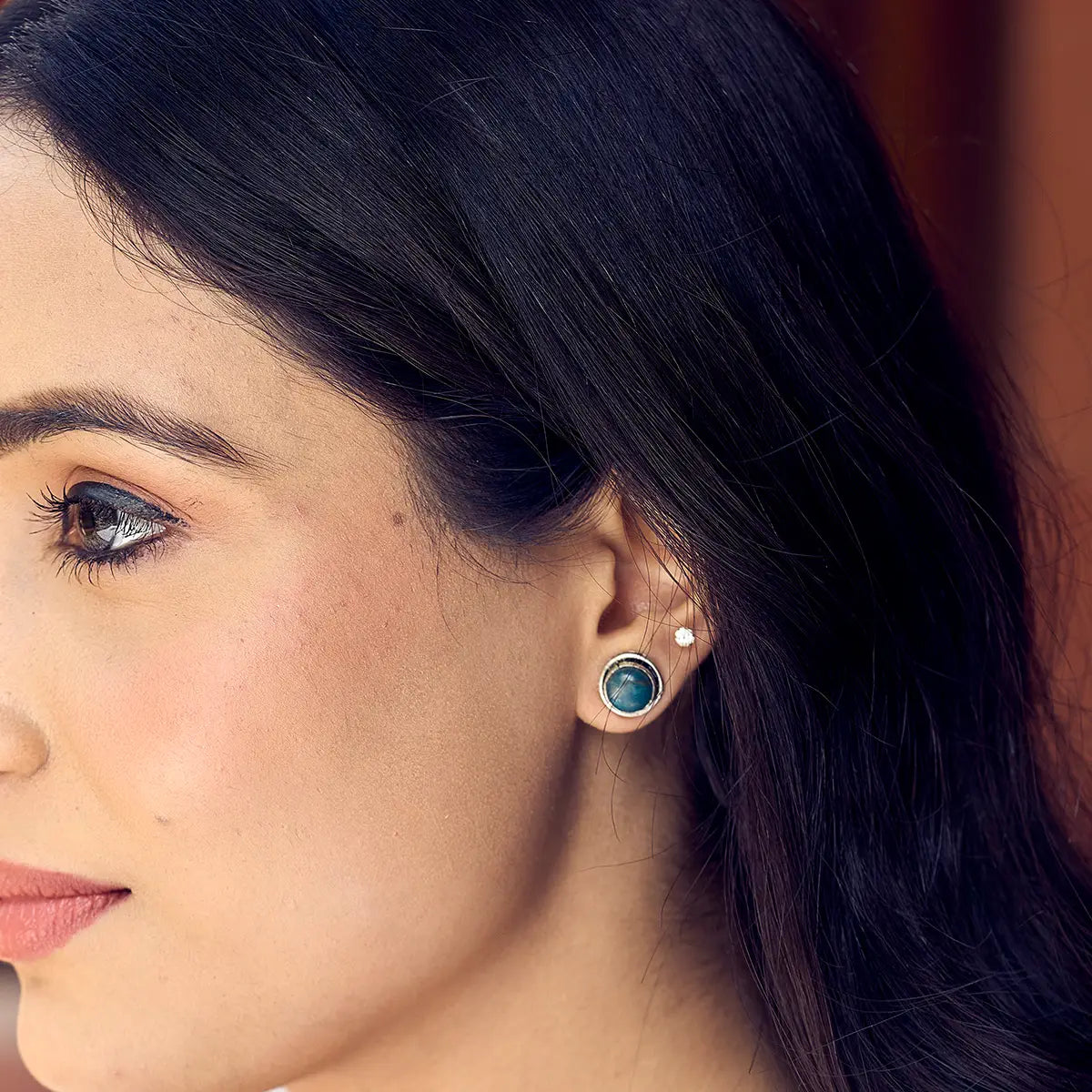 Anju Jewelry Stone Post Earrings - Multiple Colors