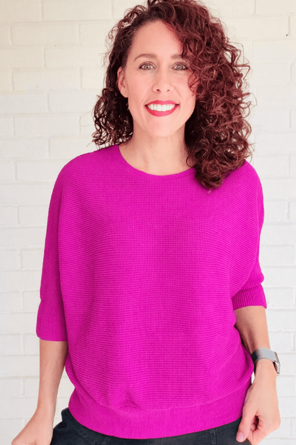 Vanite Textured Pullover Top - Multiple Colors