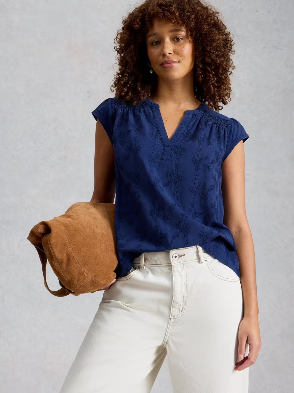 Amelia Embroidery Top