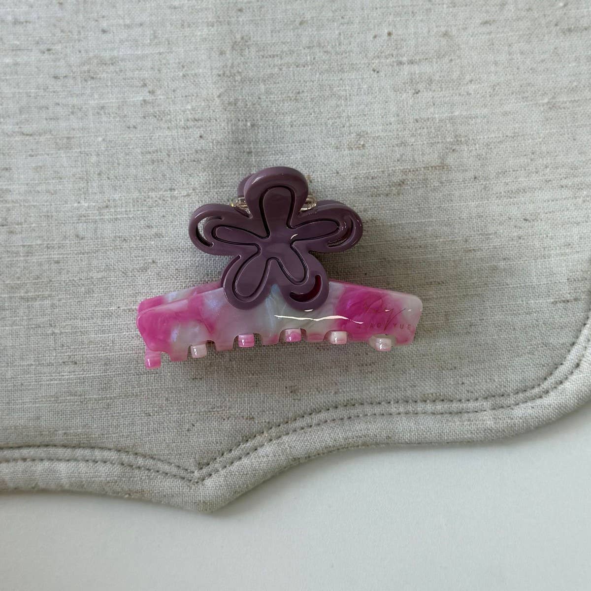 Mini Flower Hair Claw - Multiple Colors