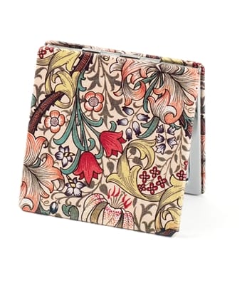 Value Arts Golden Lily Travel Compact Mirror - Multiple Colors