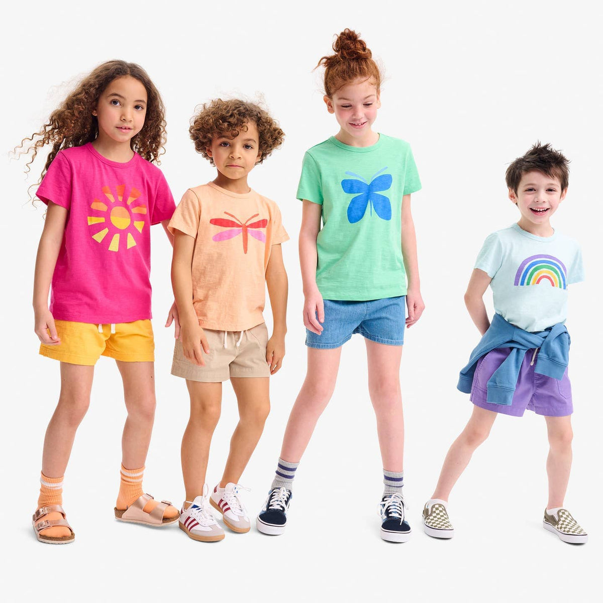 Kids Cut Out Tee - Multiple Prints