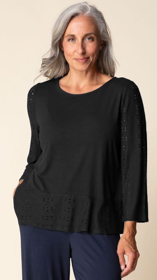 Habitat Eyelet Bloom High Line Top