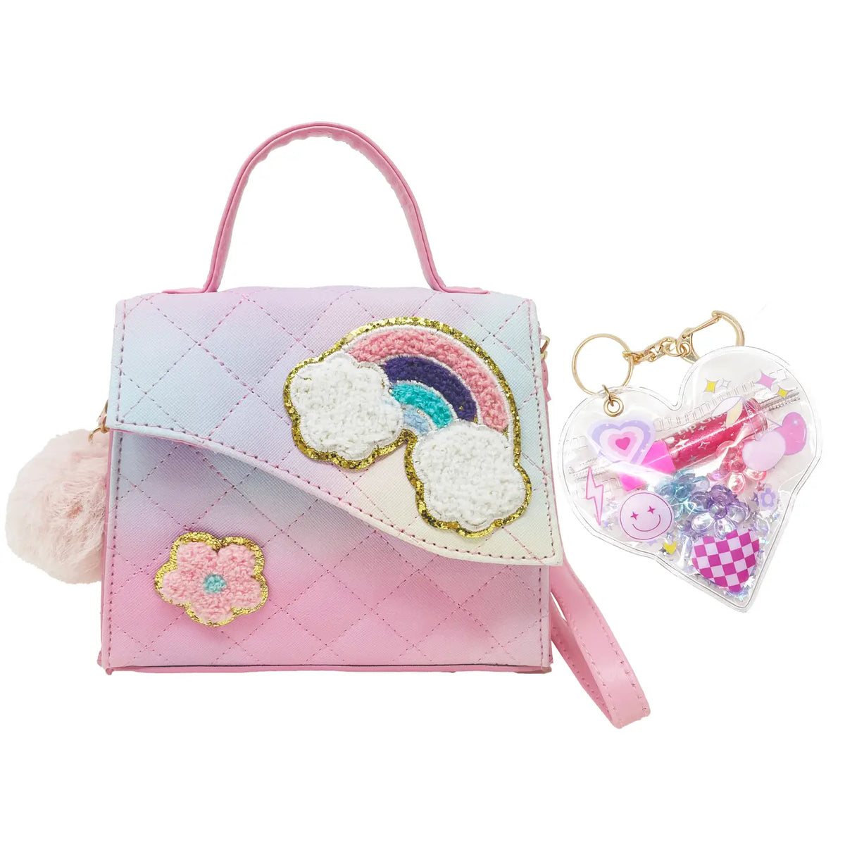 Rainbow Crossbody Handbag