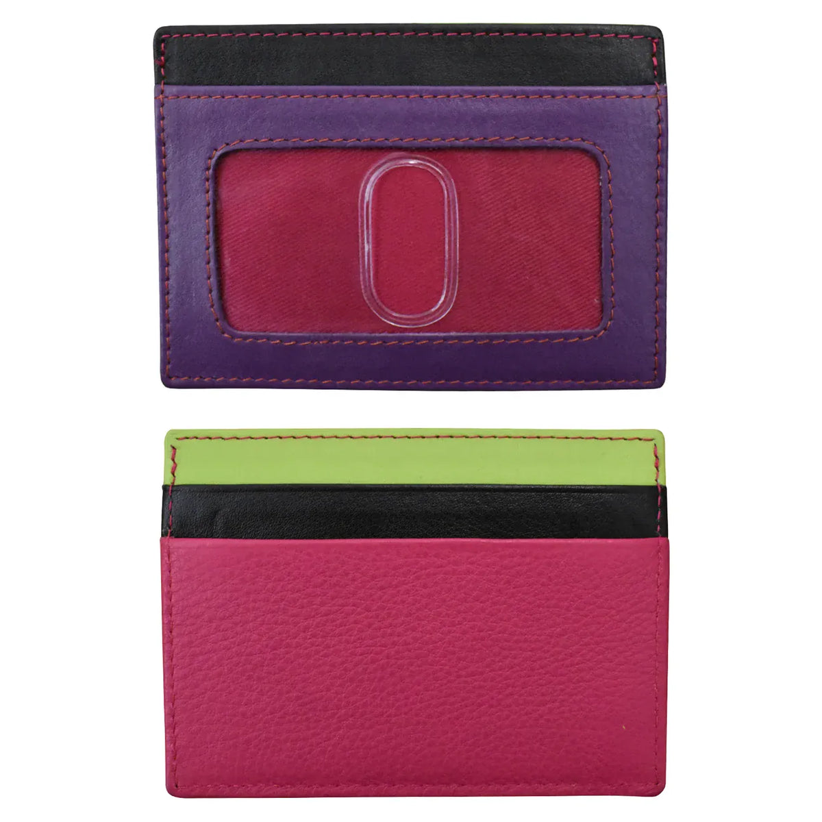 ili New York Leather CC/ID Holder- Multiple Colors