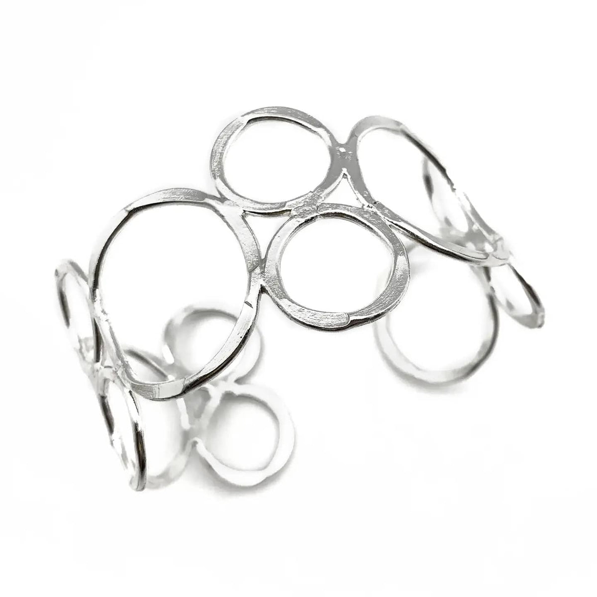 Anju Jewelry Circle Cuff Bracelet - Multiple Metals