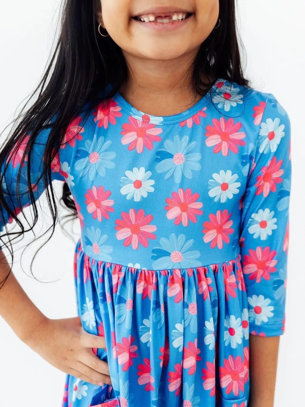 Mila & Rose Pocket Twirl Dress - Multiple Colors