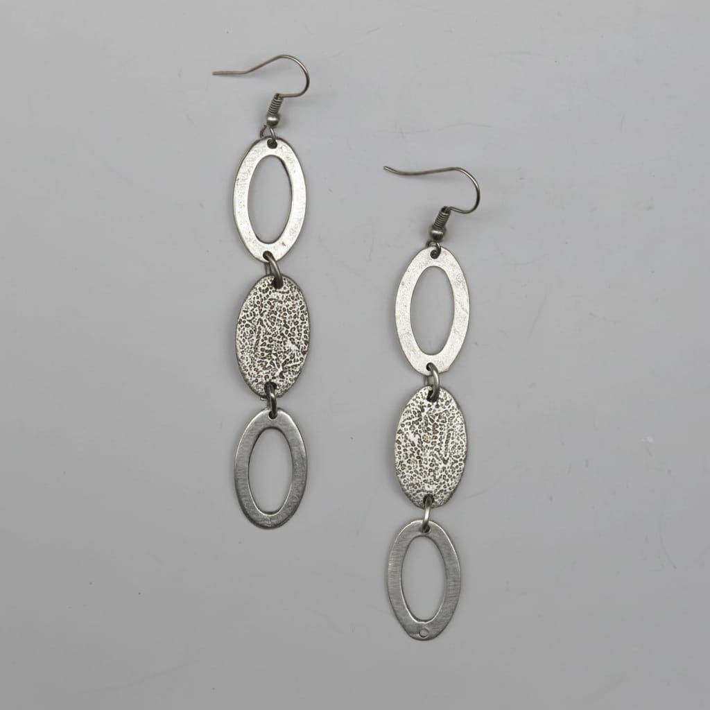 Volare Oval Shaped Earrings - #5153