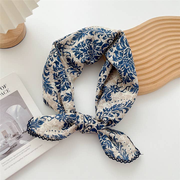 Lightweight Square Head Scarf - Multiple Prints