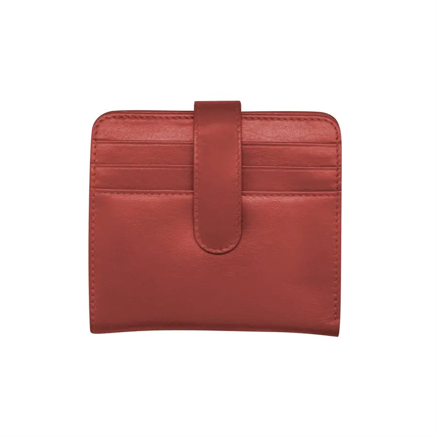 ili New York Small Bi-Fold Leather Wallet - Multiple Colors