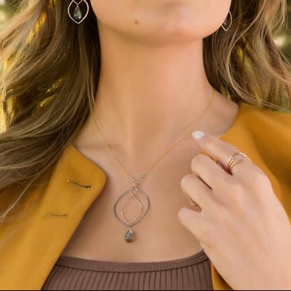 Laura J Designs Labradorite Twilight Necklace