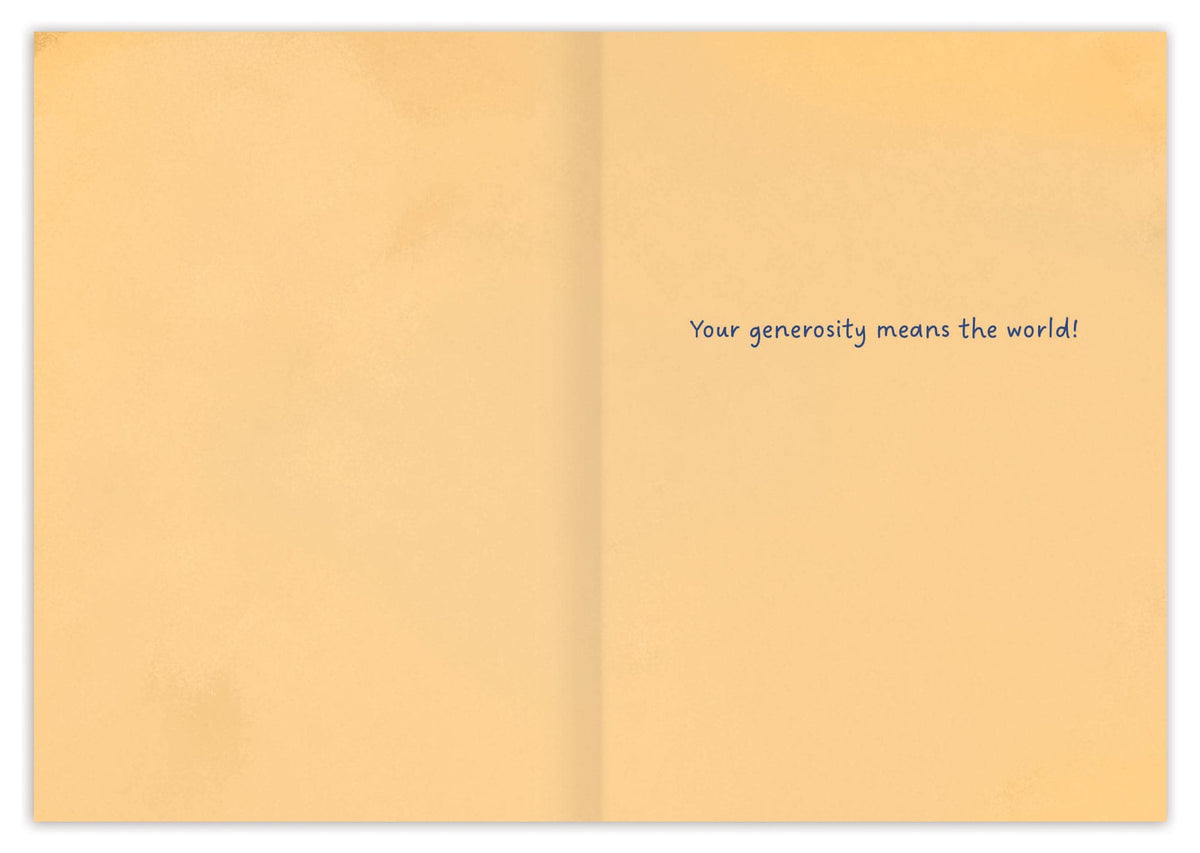 City Lights Thank You Card