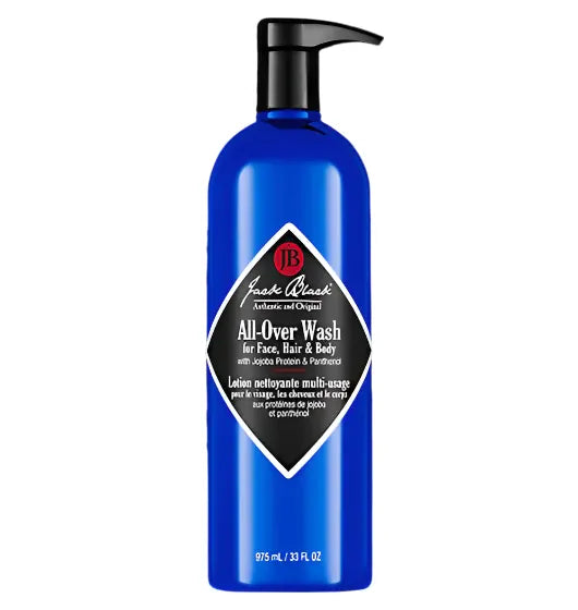 Jack Black All Over Wash for Face, Hair & Body - Multiple Sizes