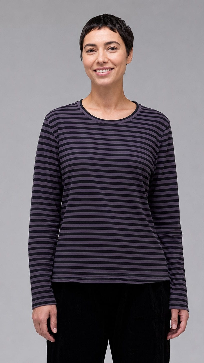Cut Loose Black Stripe Easy Tee - Multiple Colors