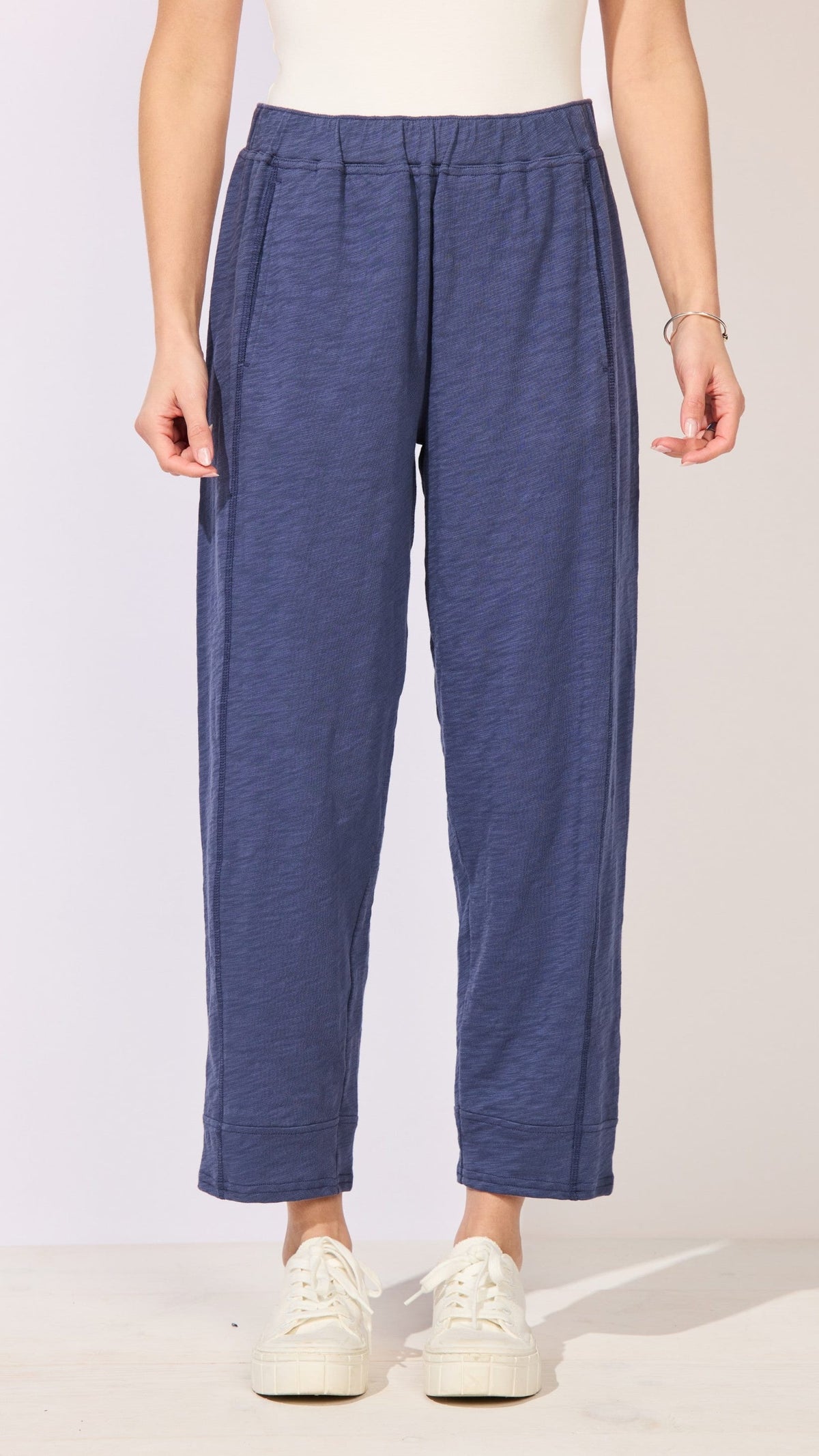 Escape Cotton Slub Serene Seamed Pant - Multiple Colors