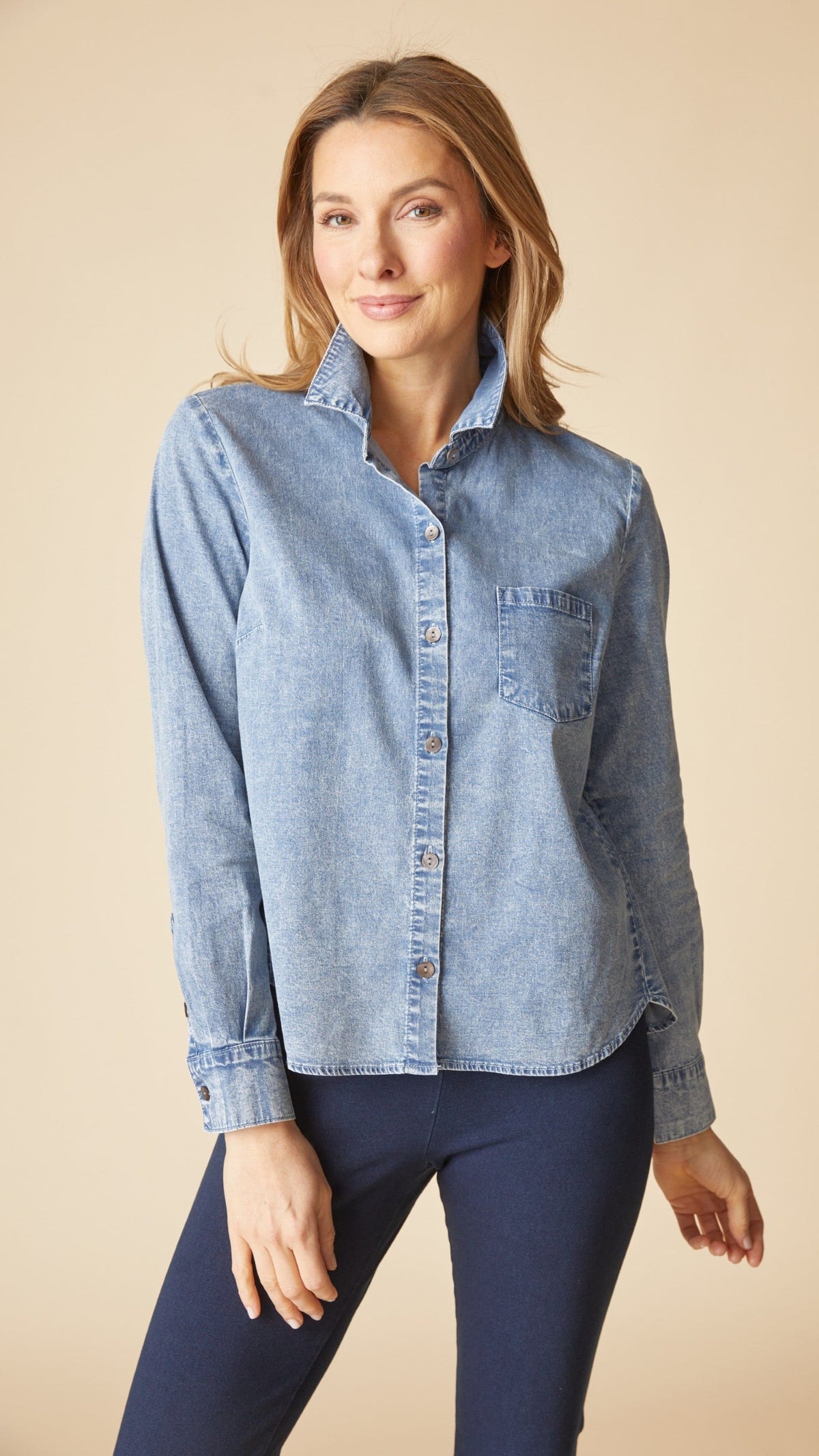 Habitat Perfect Travel Shaped Hem Shirt - Multiple Colors