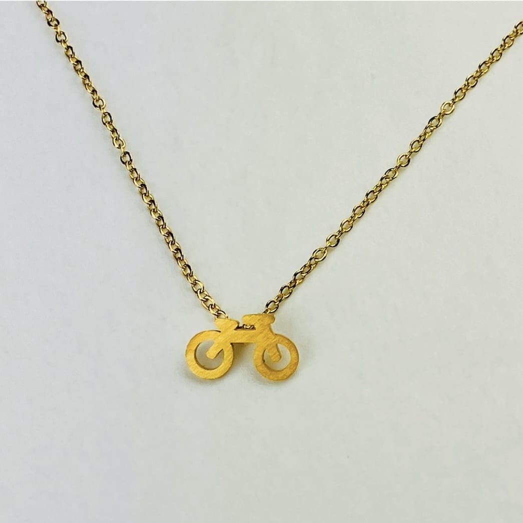 Studio Hop Little Bicycle Necklace - Multiple Colors