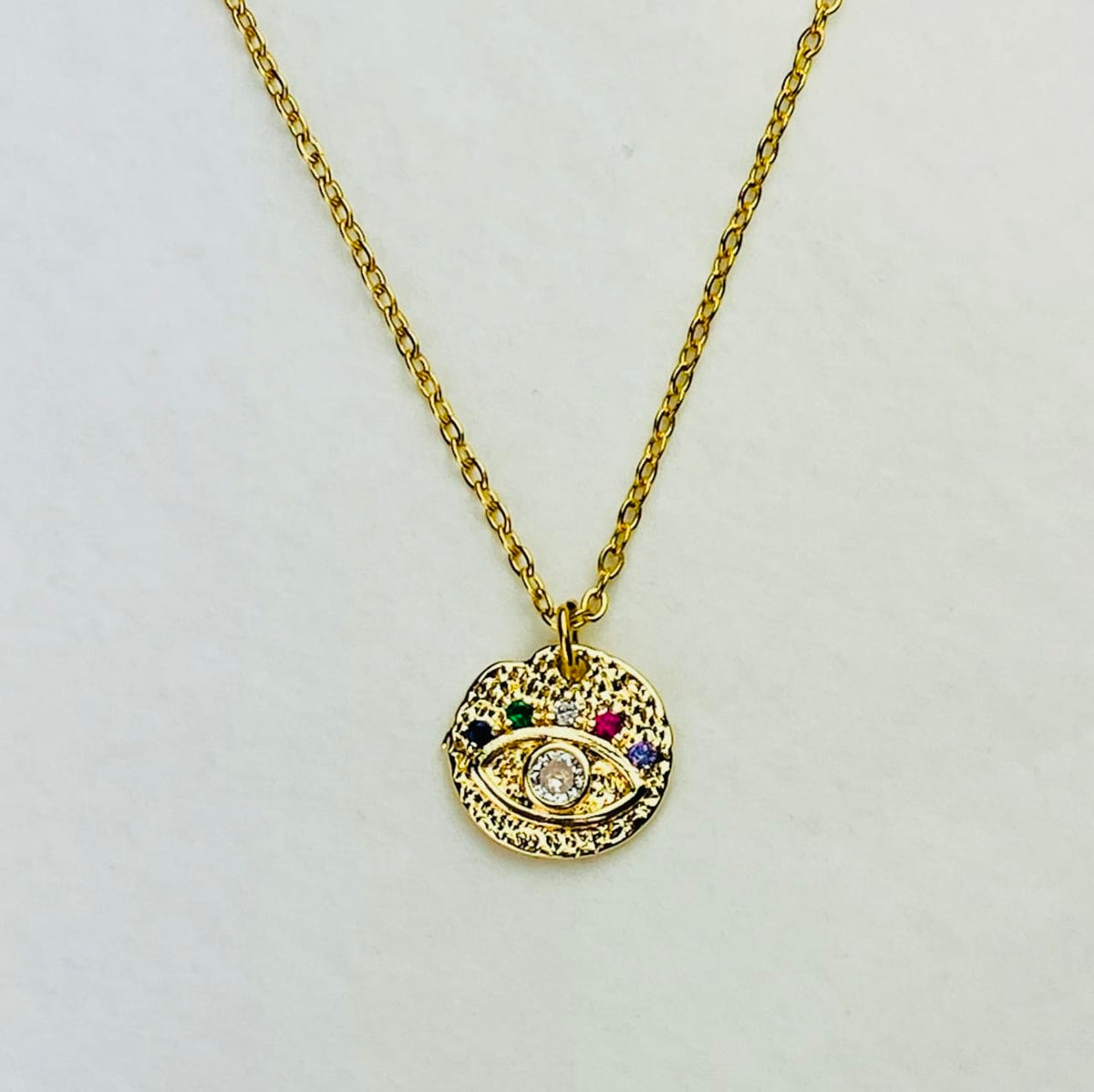 Studio Hop Nazar Evil Eye Protective Necklace