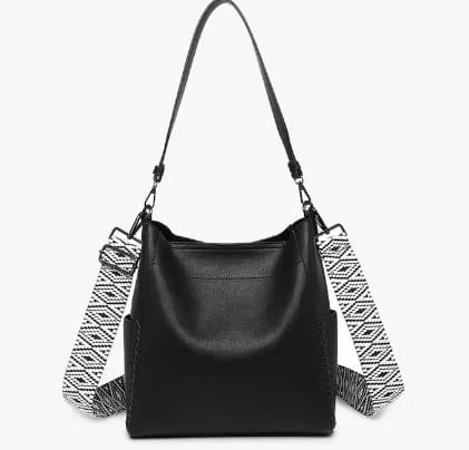 Jen & Co Penny 2-in-1 Bucket Vegan Leather Bag - Multiple Colors