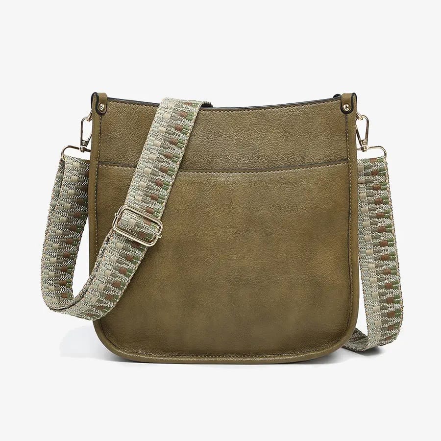 Jen & Co Posie Vegan Leather Crossbody - Multiple Colors