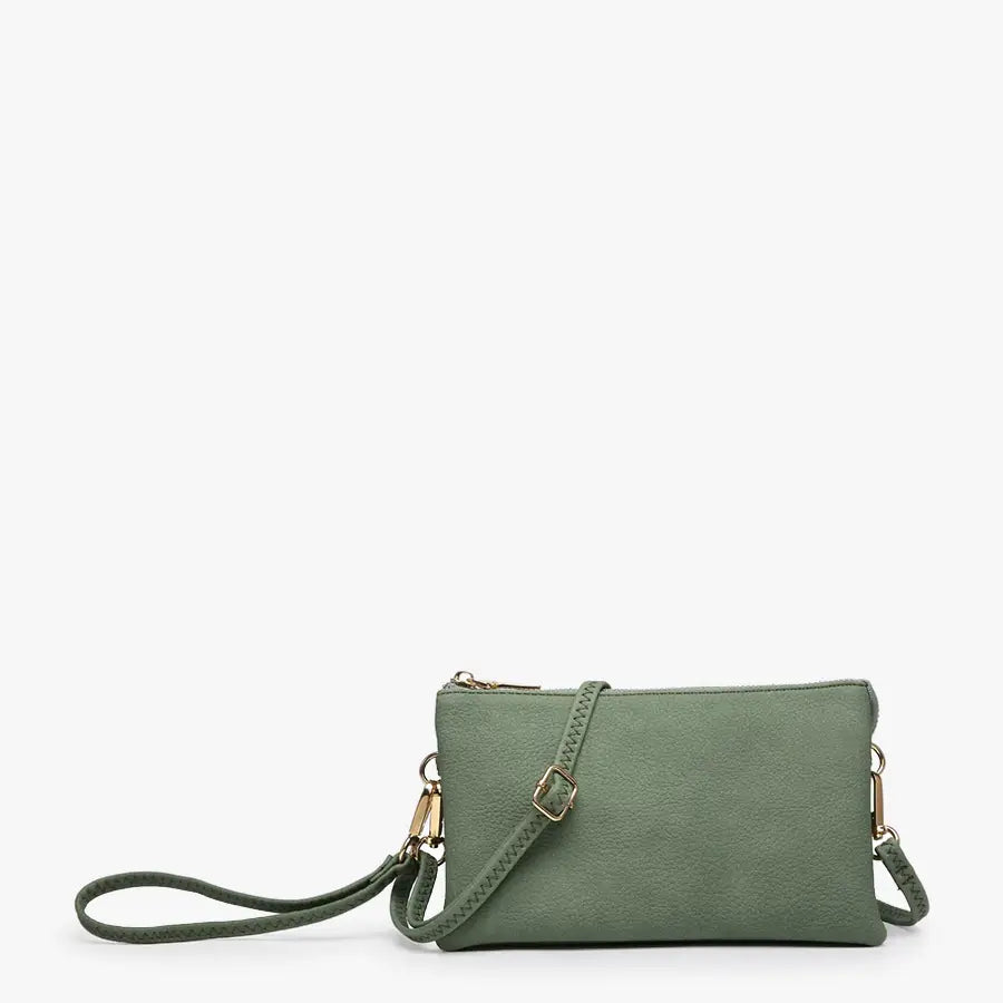 Jen & Co Riley Vegan Leather Crossbody - Multiple Colors