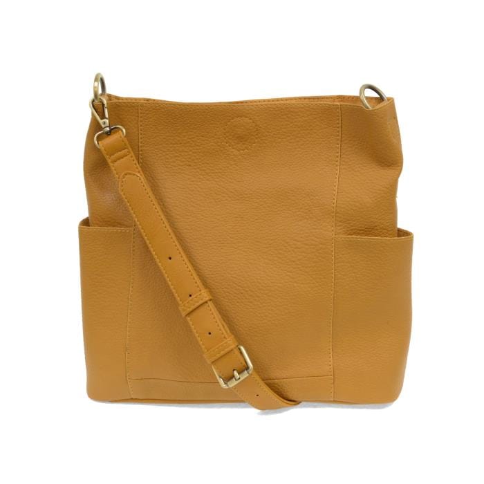 Joy Susan Vegan Leather Kayleigh Side Pocket Bucket Bag - Multiple Colors