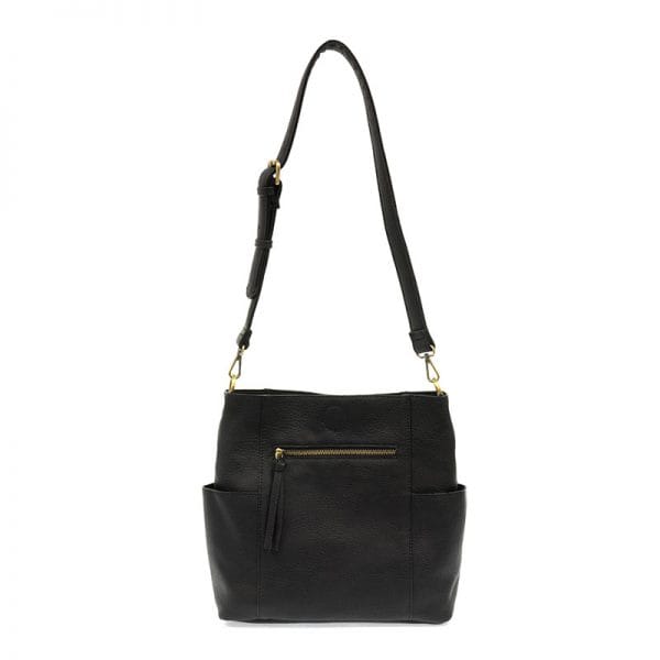 Joy Susan Vegan Leather Kayleigh Side Pocket Bucket Bag - Multiple Colors