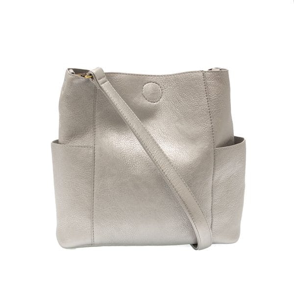 Joy Susan Vegan Leather Kayleigh Side Pocket Bucket Bag - Multiple Colors