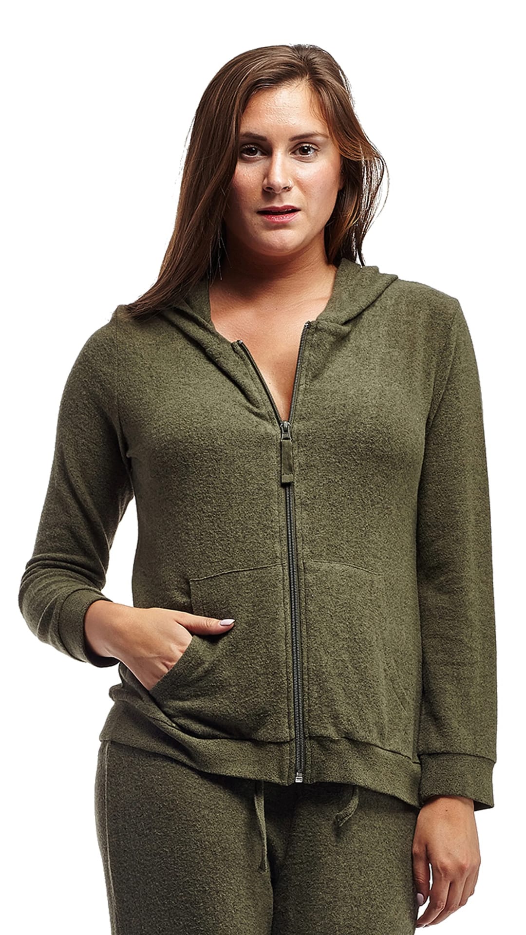 La Cera Fleece Zip Hoodie - Multiple Colors