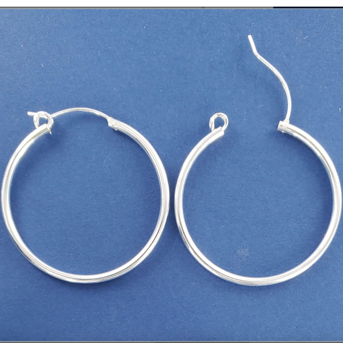 SilverStar Silver Hoops - Multiple Sizes