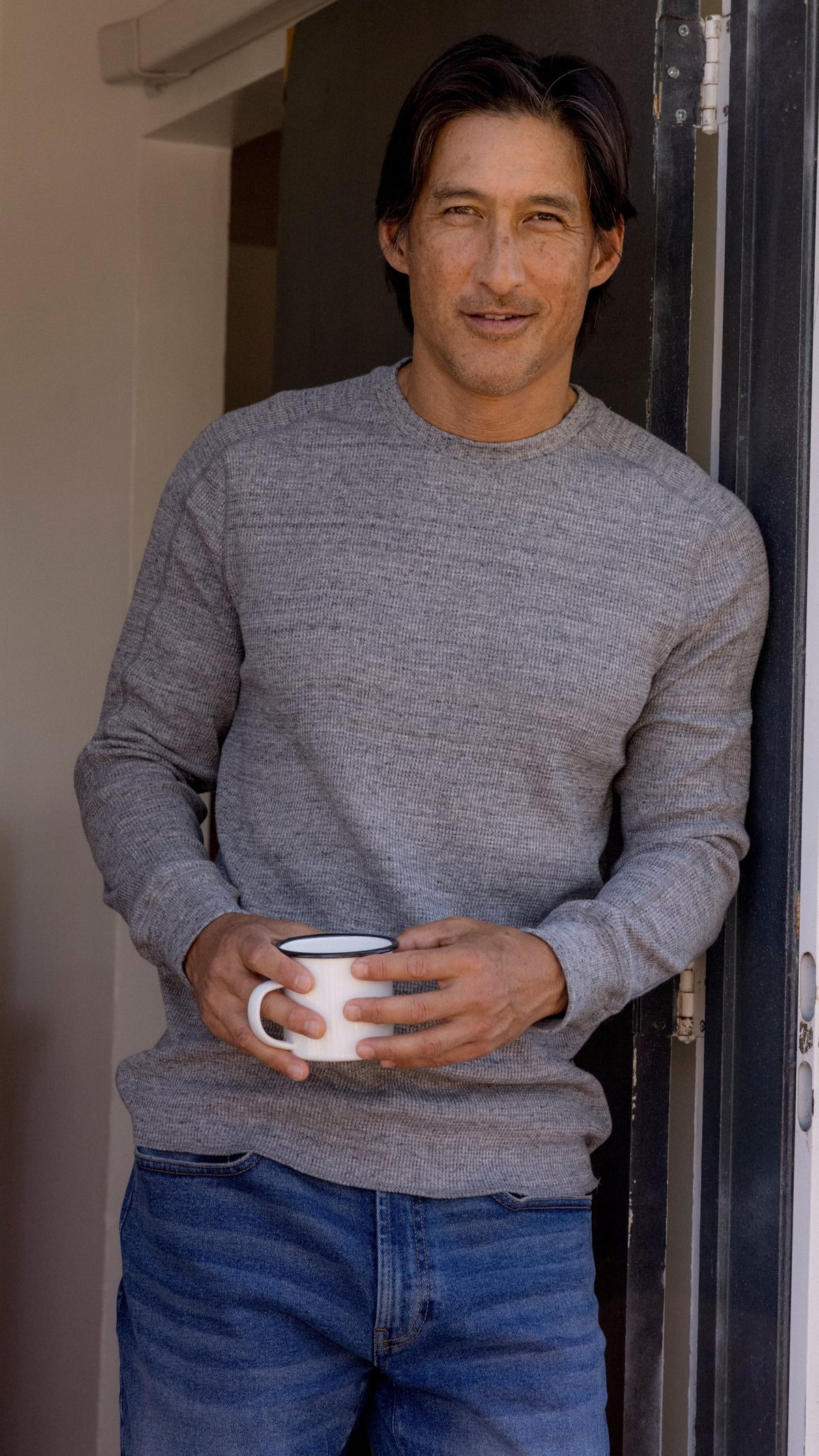 Grayers Spencer Waffle Crew Pullover - Multiple Colors