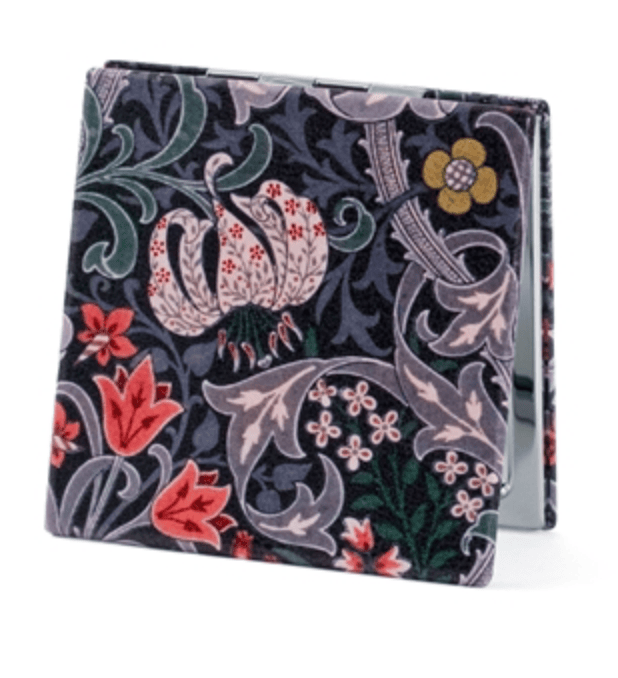 Value Arts Golden Lily Travel Compact Mirror - Multiple Colors