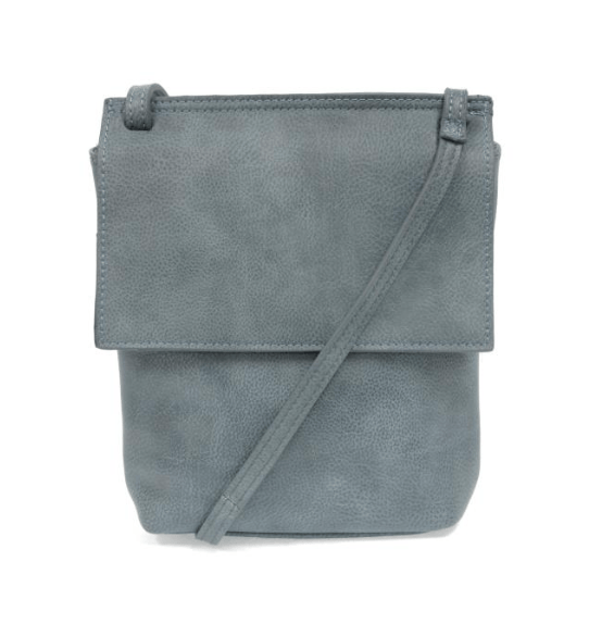Joy Susan Vegan Leather Aimee Front Flap Crossbody - Multiple Colors