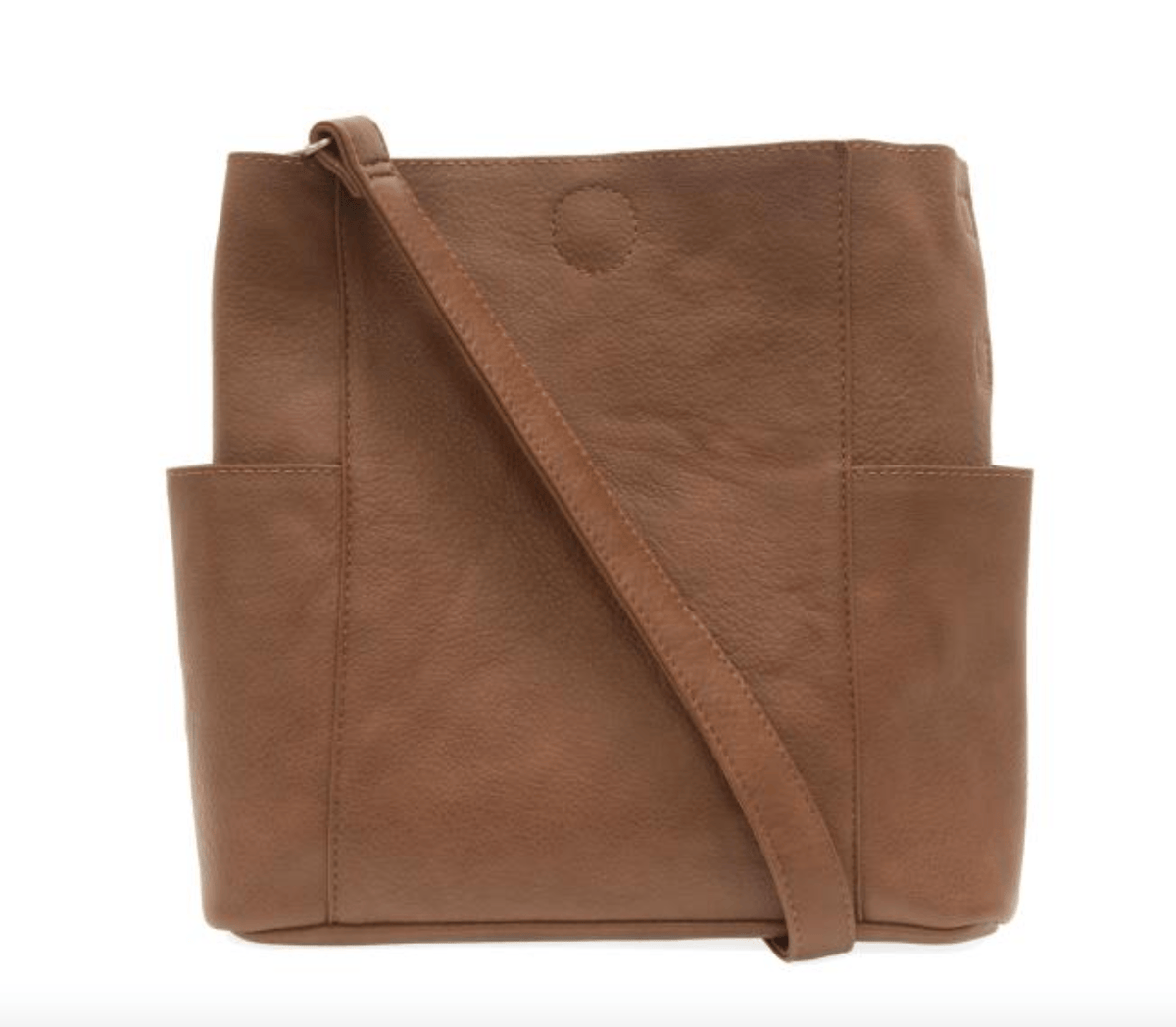 Joy Susan Vegan Leather Kayleigh Side Pocket Bucket Bag - Multiple Colors