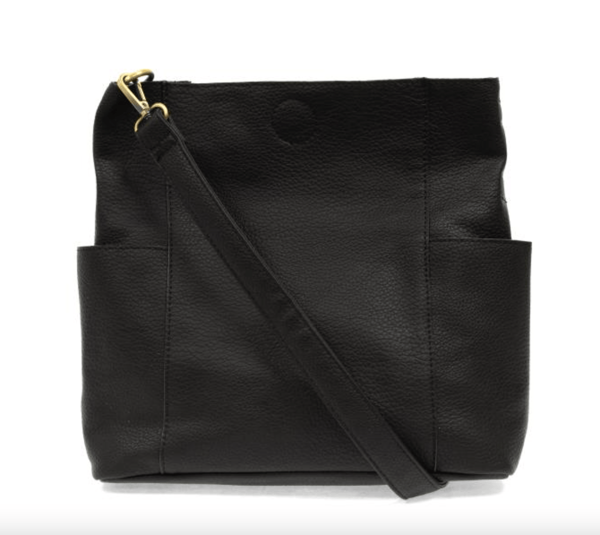 Joy Susan Vegan Leather Kayleigh Side Pocket Bucket Bag - Multiple Colors